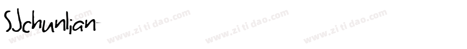 SJchunlian字体转换