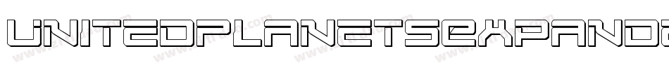 UnitedPlanetsExpanded-xedO字体转换