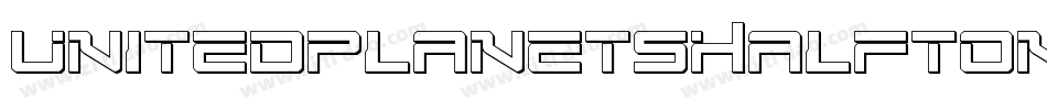 UnitedPlanetsHalftone-qPMq字体转换
