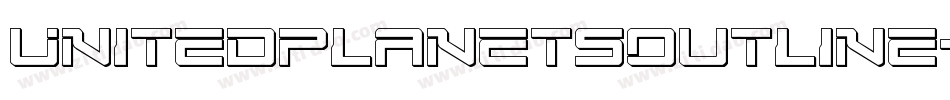 UnitedPlanetsOutline-jKny字体转换