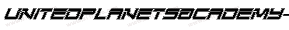 UnitedPlanetsAcademy-W38Y字体转换