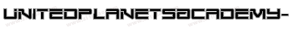 UnitedPlanetsAcademy-W38Y字体转换