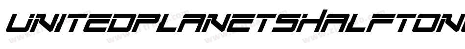 UnitedPlanetsHalftone-qPMq字体转换