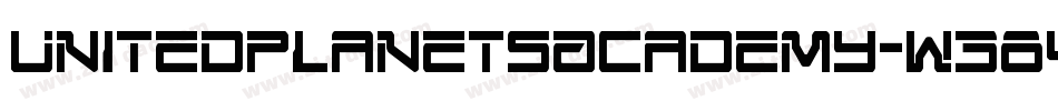 UnitedPlanetsAcademy-W38Y字体转换
