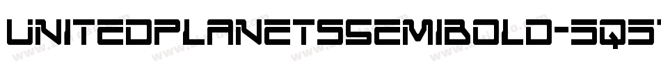 UnitedPlanetsSemiBold-5q5v字体转换 UnitedPlanetsSemiBold-5q5v字体转换