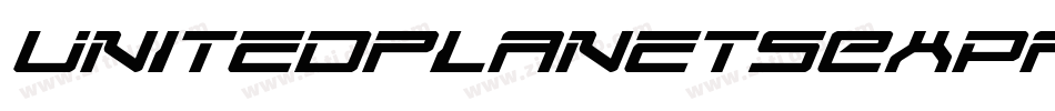 UnitedPlanetsExpandedItalic-pdrD字体转换 UnitedPlanetsExpandedItalic-pdrD字体转换