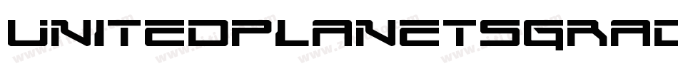 UnitedPlanetsGradient-D2K3字体转换 UnitedPlanetsGradient-D2K3字体转换