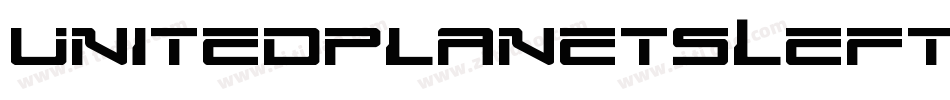 UnitedPlanetsLeftalic-G9wA字体转换
