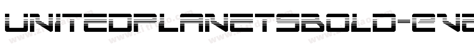 UnitedPlanetsBold-Ev29字体转换