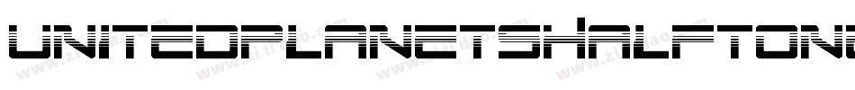 UnitedPlanetsHalftone-qPMq字体转换