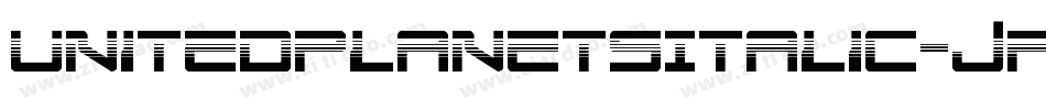 UnitedPlanetsItalic-JPdK字体转换