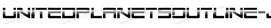 UnitedPlanetsOutline-jKny字体转换
