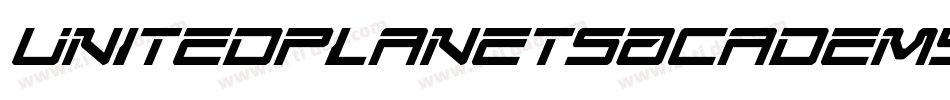 UnitedPlanetsAcademyItalic-aldE字体转换