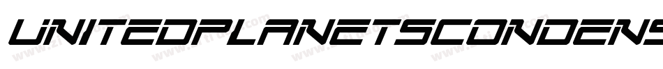 UnitedPlanetsCondensed-ZD9Z字体转换