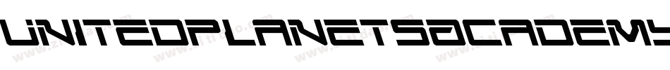 UnitedPlanetsAcademy-W38Y字体转换