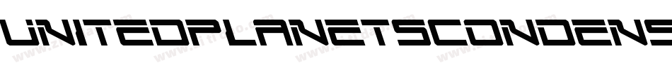 UnitedPlanetsCondensed-ZD9Z字体转换