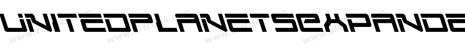 UnitedPlanetsExpandedItalic-pdrD字体转换 UnitedPlanetsExpandedItalic-pdrD字体转换