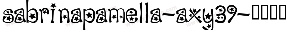 SabrinaPamella-axY39字体转换