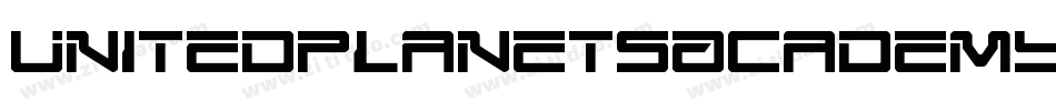 UnitedPlanetsAcademy-W38Y字体转换