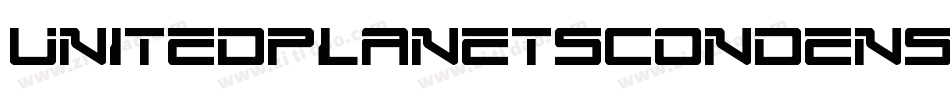 UnitedPlanetsCondensed-ZD9Z字体转换