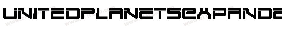 UnitedPlanetsExpanded-xedO字体转换