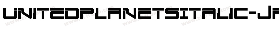 UnitedPlanetsItalic-JPdK字体转换