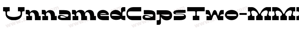 UnnamedCapsTwo-MMLe字体转换
