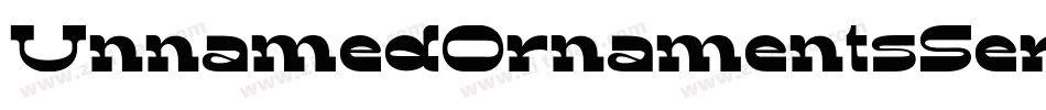 UnnamedOrnamentsSeriesOne-K2rp字体转换