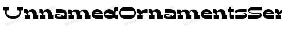 UnnamedOrnamentsSeriesOne-K2rp字体转换