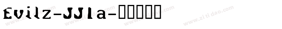 Evilz-JJ1a字体转换