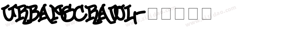 UrbanScrawl字体转换