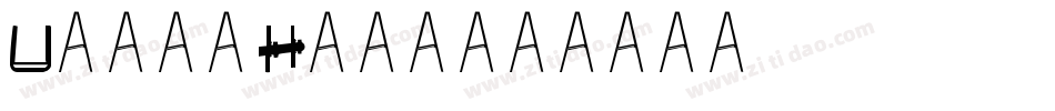 UrbanHerd字体转换