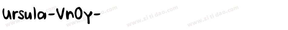 Ursula-VnOy字体转换