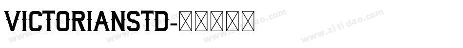 VictorianStd字体转换