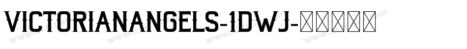 VictorianAngels-1Dwj字体转换