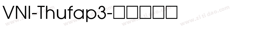 VNI-Thufap3字体转换