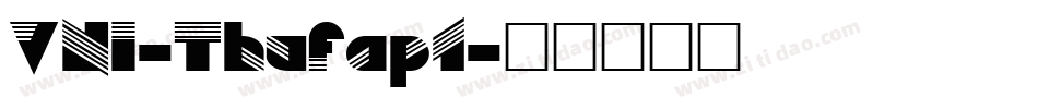 VNI-Thufap1字体转换
