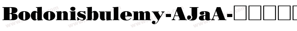 Bodonisbulemy-AJaA字体转换