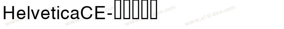 HelveticaCE字体转换