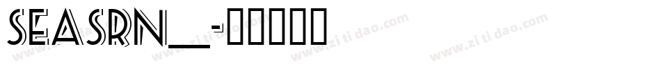 SEASRN__字体转换
