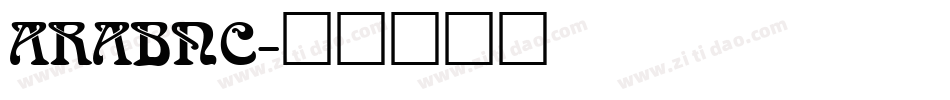 ARABNC字体转换