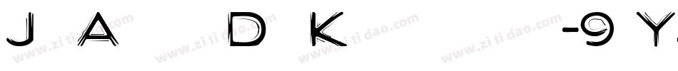 JagAlskarDigKonturlinje-9qY5字体转换