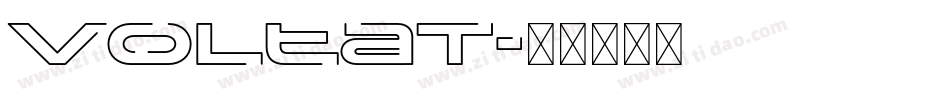 VoltaT字体转换