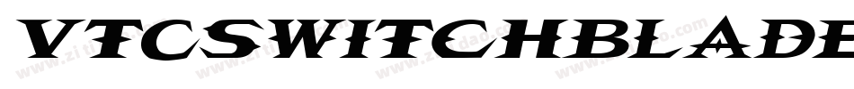 VTCSwitchbladeRomanceItalic字体转换