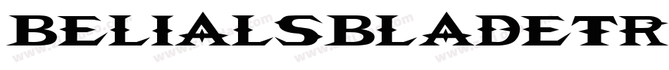 BelialsBladeTricked字体转换