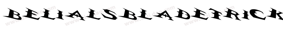 BelialsBladeTricked字体转换