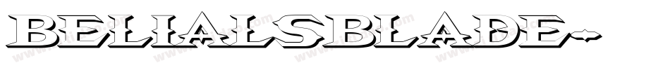 BelialsBlade字体转换