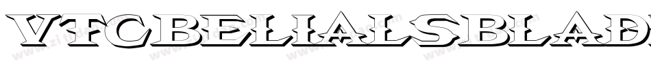 VTCBelialsBladeShadow字体转换