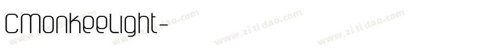 CMonkeeLight字体转换