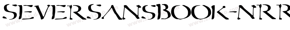 SeverSansBook-nRRvP字体转换